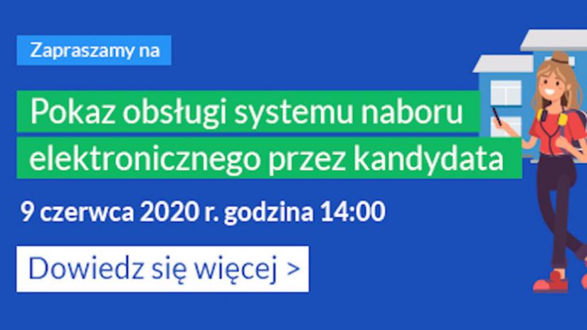 Plakat zapowiadający pokaz.