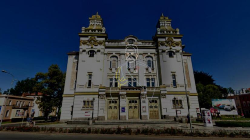 Animacja na budynku Teatru Norwida. fot. Organizator pokazu