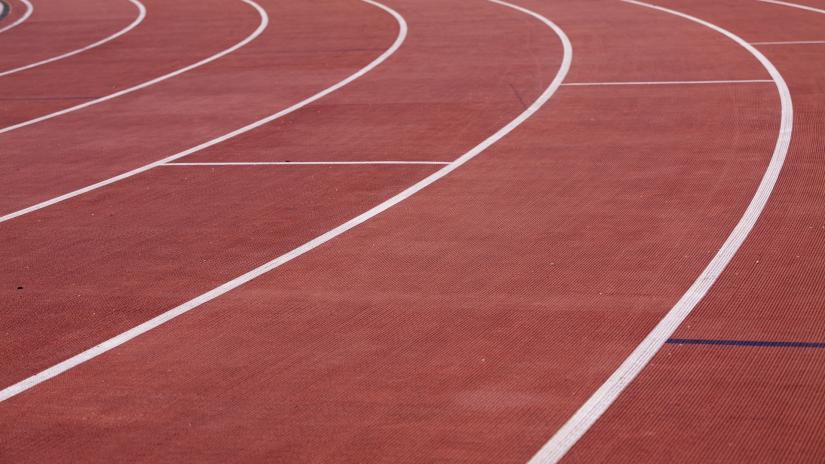 Bieżnia lekkoatletyczna.