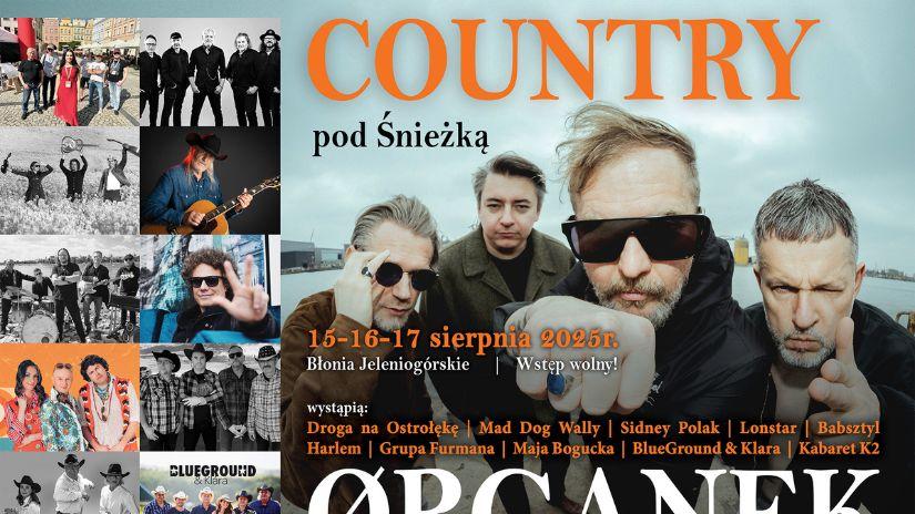 Country pod Śnieżką 2025 – muzyczne lato w Jeleniej Górze