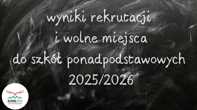 Są jeszcze miejsca w jeleniogórskich szkołach średnich