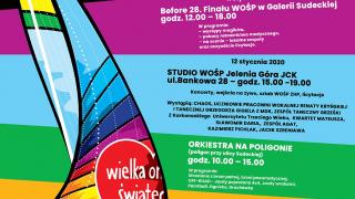 Plakat 28 finału WOŚP
