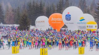 Start do Biegu Piastów 2019.