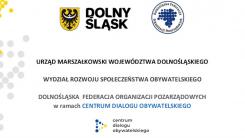 Fragment plakatu zapowiadającego spotkanie online.