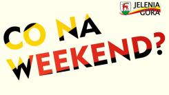 Plansza z napisem: Co na weekend?