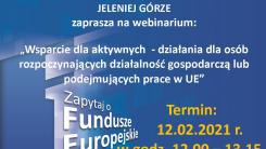 Plakat zapowiadający webinarium.