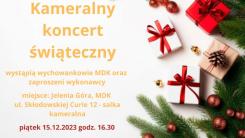 Zaproszenie na koncert świąteczny w Centrum Wspierania Uzdolnień