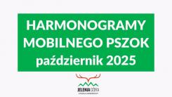 Harmonogram mobilnego PSZOK - październik 2025