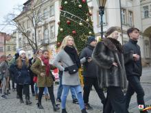 Rekordowy polonez maturzystów 