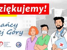 baner Dziekujemy! Mieszkańcy Jeleniej Góry