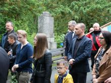 Uczestnicy pogrzebu.