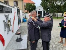 Wręczenie odznaczeń wojskowych i wyróżnień.