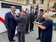 Wręczenie odznaczeń wojskowych i wyróżnień.