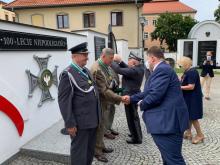 Wręczenie odznaczeń wojskowych i wyróżnień.