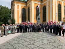 Uczestnicy święta na wspólnej fotografii.
