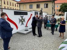 Wręczenie odznaczeń wojskowych i wyróżnień.