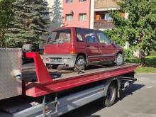 Usuwanie pojazdu z parkingu.