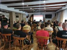 Szkolenie w sali konferencyjnej.